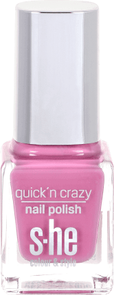 S-he colour&style Ojă quick'n crazy 323/636, 6 ml