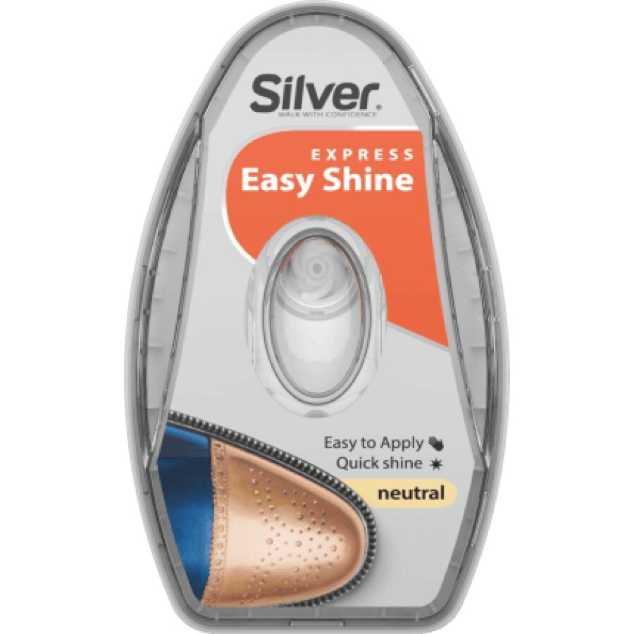 Silver Silver burete cu rezervă de silicon incolor, 1 buc