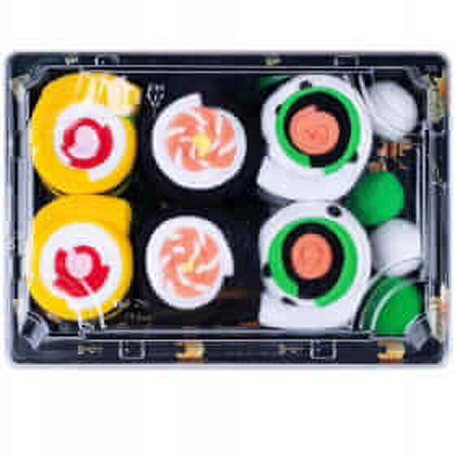 Soxo Set șosete damă sushi într-o cutie de cadou, 3 buc