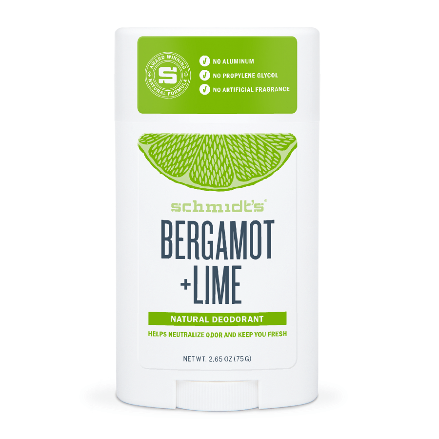 Deodorant stick cu Bergamotă și Lămâie Verde, 75 g, Schmidt's