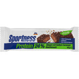 Sportness Baton proteic vegan cu caramel sărat, 45 g