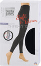 Stella Jones Stella Jones colanți soft &amp; warm trend leggings thermo negru 120 DEN, mărimea 42-44 (M), 1 buc