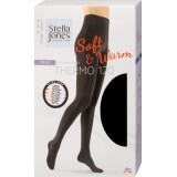 Stella Jones Stella Jones colanți soft & warm trend tights thermo negru 120 DEN, mărimea 34-36 (XS, 1 buc