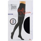 Stella Jones Stella Jones colanți soft & warm trend tights thermo negru 120 DEN, mărimea 38-40 (S), 1 buc