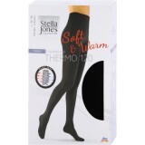 Stella Jones Stella Jones colanți soft & warm trend tights thermo negru 120 DEN, mărimea 46-48 (L), 1 buc