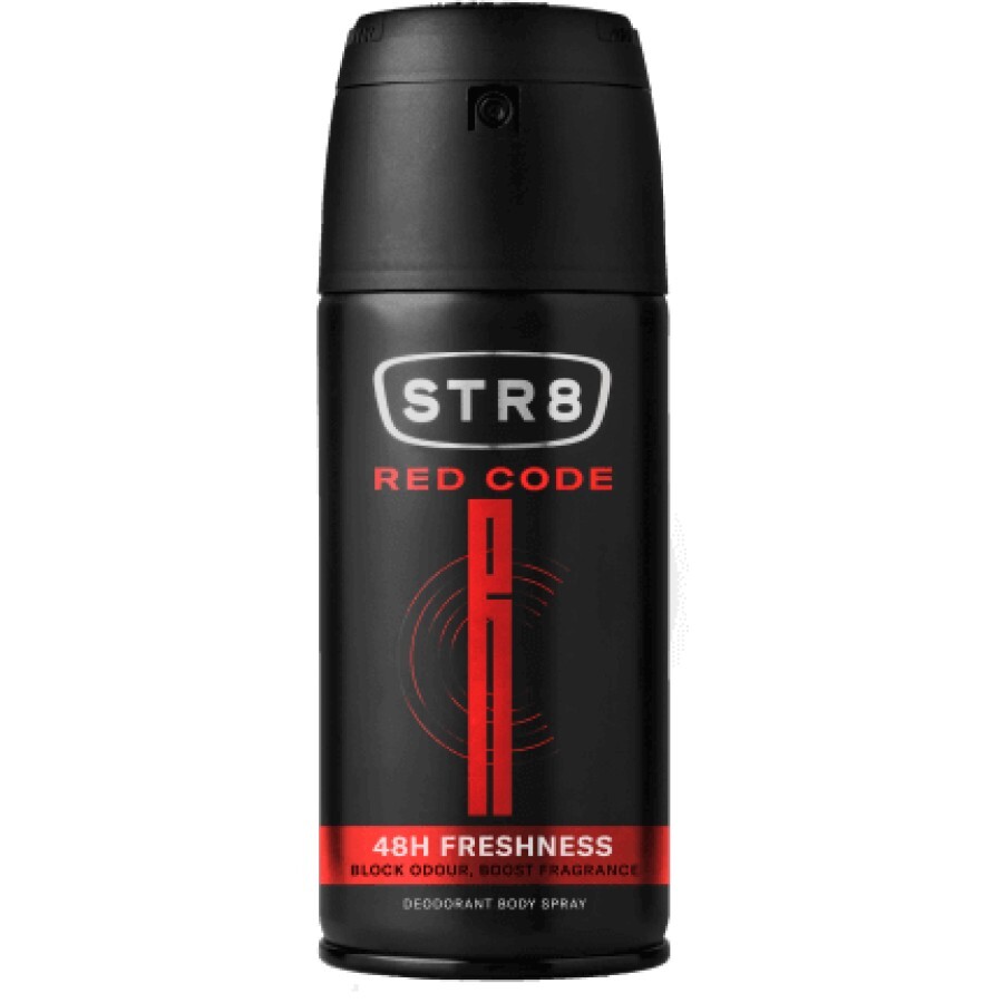 STR8 Red Code deodorant spray pentru corp, 150 ml