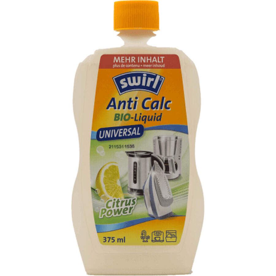 swirl Soluție anticalcar bio citrus power, 375 ml