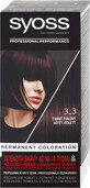 Syoss Color Vopsea de păr permanentă 3-3 Violet &#206;nchis, 1 buc