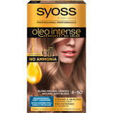 Syoss Oleo Intense Vopsea permanentă 8-50 blond natural, 1 buc