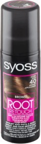 Syoss Root Retoucher Spray pentru vopsirea temporară a rădăcinilor brown, 120 ml