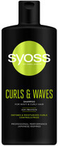 Syoss Șampon pentru păr creț și ondulat, 440 ml