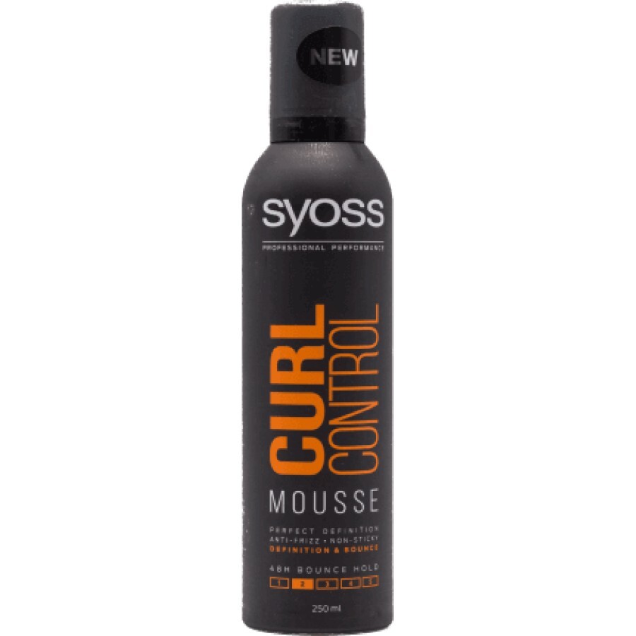 Syoss Spumă de păr Curl Control, 250 ml
