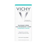 Vichy Purete Thermale Deodorant cremă tratament împotriva transpiraţiei abundente cu eficacitate 7 zile, 30 ml