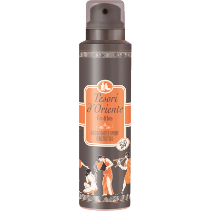 Tesori d'Oriente Deodorant spray pentru corp lotus flower, 150 ml