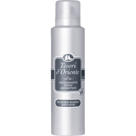 Tesori d'Oriente Deodorant spray pentru corp white musk, 150 ml