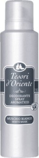 Tesori d&#39;Oriente Deodorant spray pentru corp white musk, 150 ml