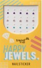 Trend !t up Happy Jewels stickere de unghii, 40 buc