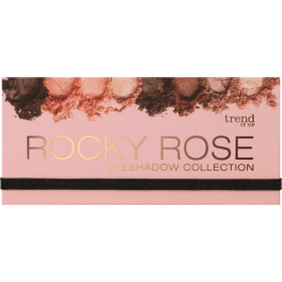 Trend !t up Rocky Rose paletă fard pleoape, 4,8 g