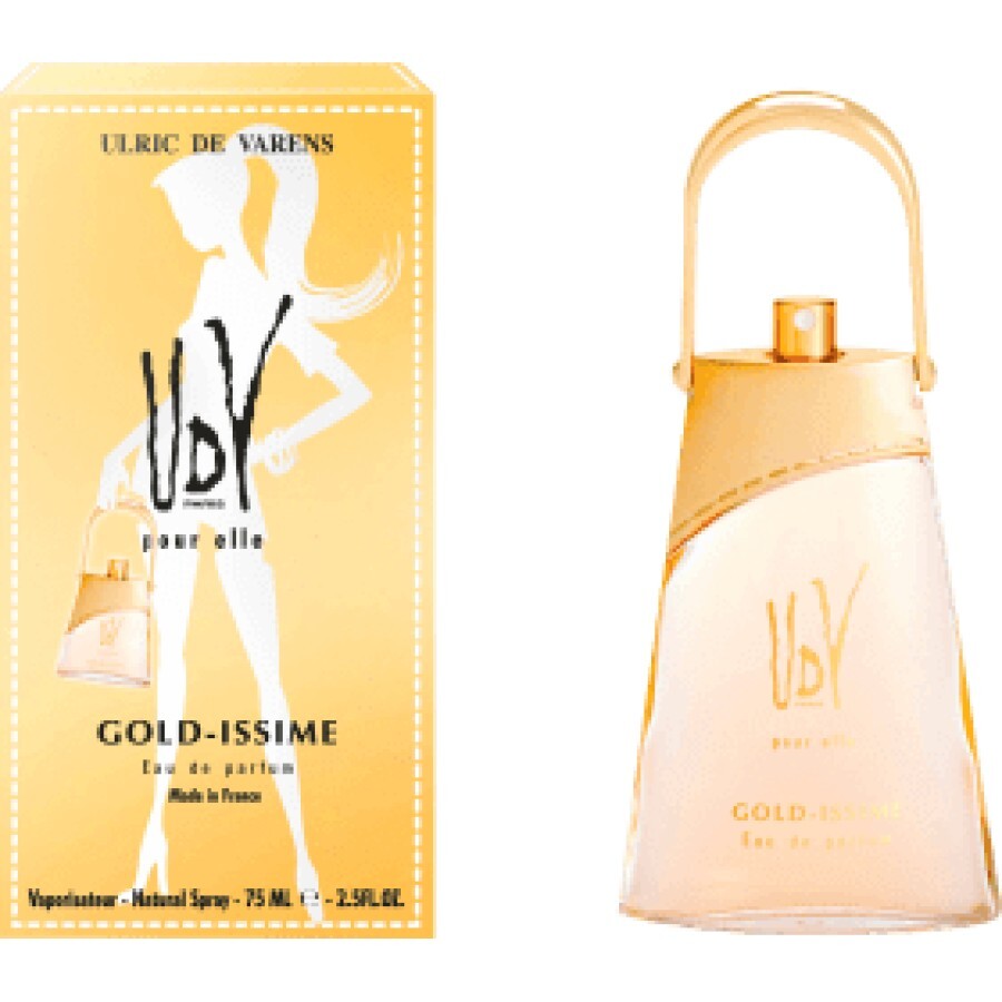 UdV - Ulric de Varens Apă de parfum Gold Issime, 75 ml