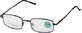 Visiomax Ochelari de vedere ramă metalică neagră +1.50, 1 buc