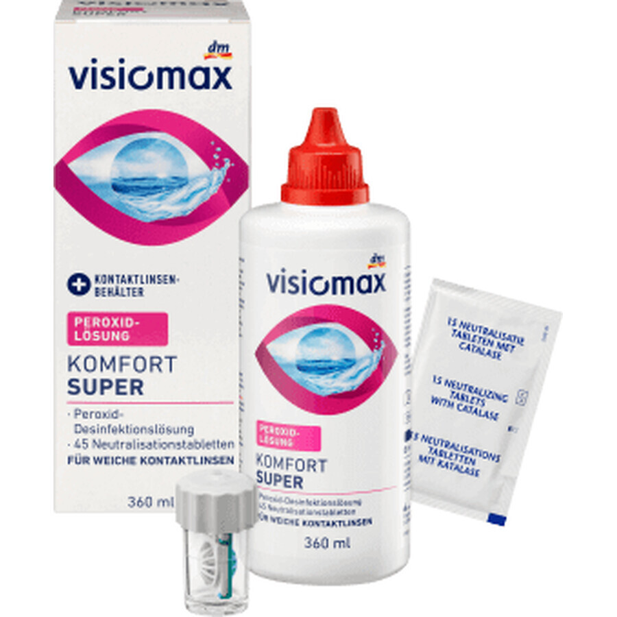 Visiomax Soluție confort super, 360 ml