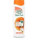 Wash&Go Șampon cu papaya pentru păr deteriorat, 400 ml