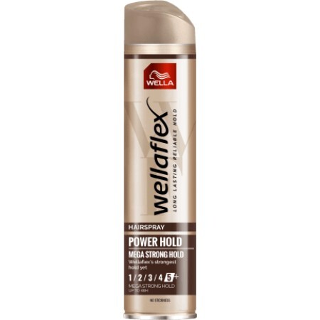 Wellaflex Fixativ pentru păr cu fixare puternică, 250 ml