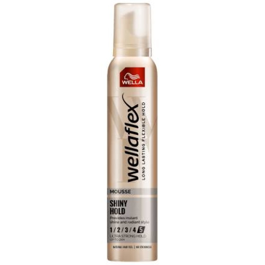 Wellaflex Spumă pentru păr cu fixare ultra puternică, 200 ml