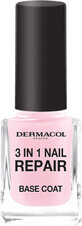Dermacol Base coat 3in1 nail repair, 11 ml